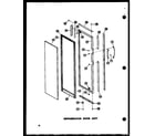 Amana SP19W-A-P60340-21WA refrigerator door assy (sr25w-a/p60340-15wa) (sr25w-c/p60340-15wc) (sr25w-ag/p60340-15wg) (sr25w/p60340-15w) (sd25w/p60340-25w) (sd25w-c/p60340-25wc) (sd25w-ag/p60340-25wg) (sd25w-a/p60340-25wa) (sr22w/p60340-18w) (sr25w-c/p60340-18wc) (sr25w-ag/p60340-18 diagram