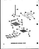 Refrigerator interior parts (sr25w-a/p60340-15wa) (sr25w-c/p60340-15wc) (sr25w-ag/p60340-15wg) (sr25w/p60340-15w) (sd25w/p60340-25w) (sd25w-c/p60340-25wc) (sd25w-ag/p60340-25wg) (sd25w-a/p60340-25wa) (sr22w/p60340-18w) (sr25w-c/p60340-18wc) (sr25w-ag/p603