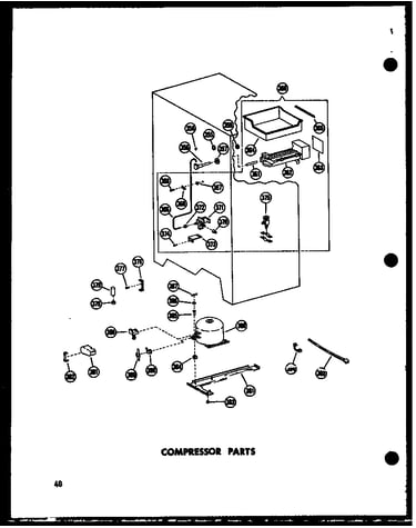 Compressor parts (sr25w-a/p60340-15wa) (sr25w-c/p60340-15wc) (sr25w-ag/p60340-15wg) (sr25w/p60340-15w) (sd25w/p60340-25w) (sd25w-c/p60340-25wc) (sd25w-ag/p60340-25wg) (sd25w-a/p60340-25wa) (sr22w/p60340-18w) (sr25w-c/p60340-18wc) (sr25w-ag/p60340-18wg) (s