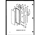 Amana SR22A-AG-P60350-8WG refrigerator door assy diagram