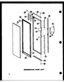 Refrigerator door assy