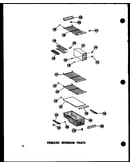 Freezer interior parts