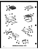 Refrigerator interior parts