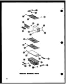 Freezer interior parts