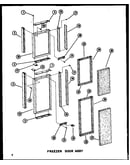 Freezer door assy