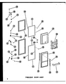 Freezer door assy