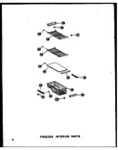 Freezer interior parts