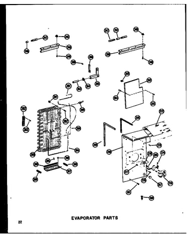 Evaporator parts