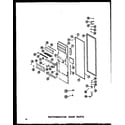 Amana SDI25W-C-P60340-44WC refrigerator door parts diagram