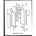 Amana SDI25W-C-P60340-44WC refrigerator door assy diagram