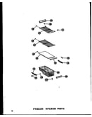 Freezer interior parts