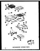 Refrigerator interior parts