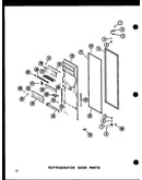 Refrigerator door parts (sdi25w-c/p60350-41wc) (sdi25w/p60350-41w) (sdi25w-a/p60350-41wa) (sdi25w-l/p60350-41wl) (sdi25w-ag/p60350-41wg) (sdi22w-c/p60350-44wc) (sdi22w-a/p60350-44wa) (sdi22w-ag/p60350-44wg) (sdi22w/p60350-44w) (sdi22w-l/p60350-44wl) (sri1