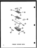 Freezer interior parts (sdi25w-c/p60350-41wc) (sdi25w/p60350-41w) (sdi25w-a/p60350-41wa) (sdi25w-l/p60350-41wl) (sdi25w-ag/p60350-41wg) (sdi22w-c/p60350-44wc) (sdi22w-a/p60350-44wa) (sdi22w-ag/p60350-44wg) (sdi22w/p60350-44w) (sdi22w-l/p60350-44wl) (sri19