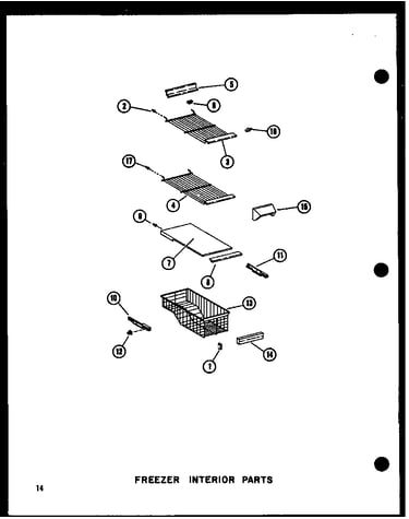 Freezer interior parts (sdi25w-c/p60350-41wc) (sdi25w/p60350-41w) (sdi25w-a/p60350-41wa) (sdi25w-l/p60350-41wl) (sdi25w-ag/p60350-41wg) (sdi22w-c/p60350-44wc) (sdi22w-a/p60350-44wa) (sdi22w-ag/p60350-44wg) (sdi22w/p60350-44w) (sdi22w-l/p60350-44wl) (sri19
