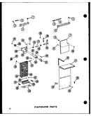 Evaporator parts (sdi25w-c/p60350-41wc) (sdi25w/p60350-41w) (sdi25w-a/p60350-41wa) (sdi25w-l/p60350-41wl) (sdi25w-ag/p60350-41wg) (sdi22w-c/p60350-44wc) (sdi22w-a/p60350-44wa) (sdi22w-ag/p60350-44wg) (sdi22w/p60350-44w) (sdi22w-l/p60350-44wl) (sri19w-c/p6