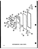 Refrigerator door parts (sdi25w-ag/p73320-19wg) (sdi25w-l/p73320-19wl) (sdi25w-a/p73320-19wa) (sdi25w/p73320-19w) (sdi25w-c/p73320-19wc) (sdi22w-c/p73320-22wc) (sdi22w/p73320-22w) (sdi22w-a/p73320-22wa) (sdi22w-l/p73320-22wl) (sdi22w-ag/p73320-22wg) (sri1