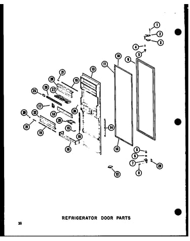 Refrigerator door parts (sdi25w-ag/p73320-19wg) (sdi25w-l/p73320-19wl) (sdi25w-a/p73320-19wa) (sdi25w/p73320-19w) (sdi25w-c/p73320-19wc) (sdi22w-c/p73320-22wc) (sdi22w/p73320-22w) (sdi22w-a/p73320-22wa) (sdi22w-l/p73320-22wl) (sdi22w-ag/p73320-22wg) (sri1