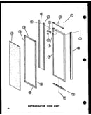 Refrigerator door assy (sdi25w-ag/p73320-19wg) (sdi25w-l/p73320-19wl) (sdi25w-a/p73320-19wa) (sdi25w/p73320-19w) (sdi25w-c/p73320-19wc) (sdi22w-c/p73320-22wc) (sdi22w/p73320-22w) (sdi22w-a/p73320-22wa) (sdi22w-l/p73320-22wl) (sdi22w-ag/p73320-22wg) (sri19
