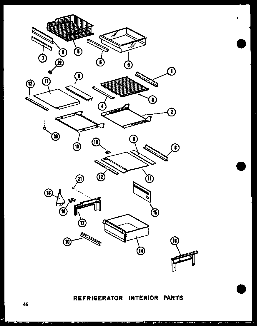 REFRIGERATOR INTERIOR PARTS (SDI25W-AG/P73320-19WG) (SDI25W-L/P73320-19WL) (SDI25W-A/P73320-19WA) (SDI25W/P73320-19W) (SDI25W-C/P73320-19WC) (SDI22W-C/P73320-22WC) (SDI22W/P73320-22W) (SDI22W-A/P73320-22WA) (SDI22W-L/P73320-22WL) (SDI22W-AG/P73320-22WG) (