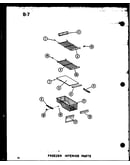 Freezer interior parts