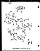 Refrigerator interior parts