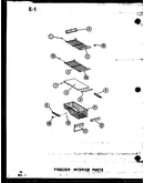 Freezer interior parts