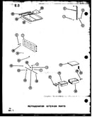 Refrigerator interior parts