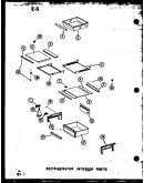 Refrigerator interior parts