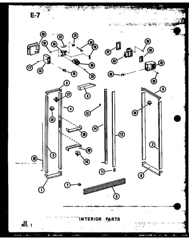 Interior parts