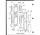 Amana SRI19C-C-P73900-5WC freezer door assy (sri19c-c/p73320-54wc) (sri19c-a/p73320-54wa) (sri19c-g/p73320-54wg) (sri19c/p73320-54w) (sri19c-l/p73320-54wl) (sdi22c-c/p73320-53wc) (sdi22c/p73320-53w) (sdi22c-a/p73320-53wa) (sdi22c-l/p73320-53wl) (sdi22c-g/p73320-53wg) (sdi25c-c/p73 diagram