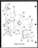 Freezer door assy (sri19c-c/p73320-54wc) (sri19c-a/p73320-54wa) (sri19c-g/p73320-54wg) (sri19c/p73320-54w) (sri19c-l/p73320-54wl) (sdi22c-c/p73320-53wc) (sdi22c/p73320-53w) (sdi22c-a/p73320-53wa) (sdi22c-l/p73320-53wl) (sdi22c-g/p73320-53wg) (sdi25c-c/p73