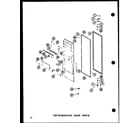 Amana SRI19C-P73320-54W refrigerator door parts (sri19c-c/p73320-54wc) (sri19c-a/p73320-54wa) (sri19c-g/p73320-54wg) (sri19c/p73320-54w) (sri19c-l/p73320-54wl) (sdi22c-c/p73320-53wc) (sdi22c/p73320-53w) (sdi22c-a/p73320-53wa) (sdi22c-l/p73320-53wl) (sdi22c-g/p73320-53wg) (sdi25c diagram