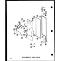 Amana SRI19C-P73320-54W refrigerator door parts (sri19c-c/p73320-54wc) (sri19c-a/p73320-54wa) (sri19c-g/p73320-54wg) (sri19c/p73320-54w) (sri19c-l/p73320-54wl) (sdi22c-c/p73320-53wc) (sdi22c/p73320-53w) (sdi22c-a/p73320-53wa) (sdi22c-l/p73320-53wl) (sdi22c-g/p73320-53wg) (sdi25c diagram