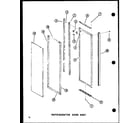 Amana CSDI25C-A-P73320-52WA refrigerator door assy (sri19c-c/p73320-54wc) (sri19c-a/p73320-54wa) (sri19c-g/p73320-54wg) (sri19c/p73320-54w) (sri19c-l/p73320-54wl) (sdi22c-c/p73320-53wc) (sdi22c/p73320-53w) (sdi22c-a/p73320-53wa) (sdi22c-l/p73320-53wl) (sdi22c-g/p73320-53wg) (sdi25c- diagram