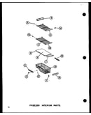 Freezer interior parts (sri19c-c/p73320-54wc) (sri19c-a/p73320-54wa) (sri19c-g/p73320-54wg) (sri19c/p73320-54w) (sri19c-l/p73320-54wl) (sdi22c-c/p73320-53wc) (sdi22c/p73320-53w) (sdi22c-a/p73320-53wa) (sdi22c-l/p73320-53wl) (sdi22c-g/p73320-53wg) (sdi25c-