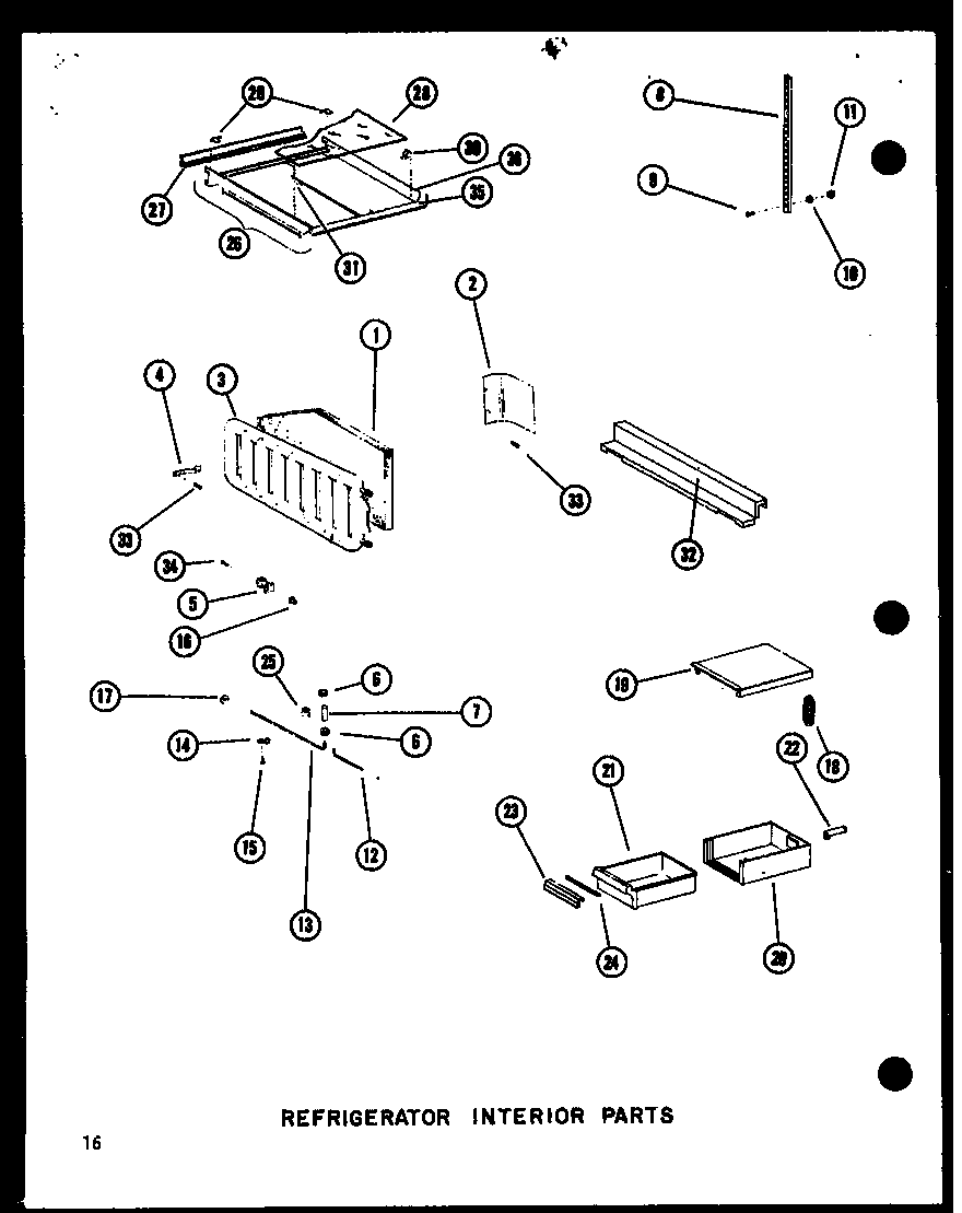 Refrigerator interior parts (sri19c-c/p73320-54wc) (sri19c-a/p73320-54wa) (sri19c-g/p73320-54wg) (sri19c/p73320-54w) (sri19c-l/p73320-54wl) (sdi22c-c/p73320-53wc) (sdi22c/p73320-53w) (sdi22c-a/p73320-53wa) (sdi22c-l/p73320-53wl) (sdi22c-g/p73320-53wg) (sd