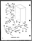 Compressor parts (sri19c-c/p73320-54wc) (sri19c-a/p73320-54wa) (sri19c-g/p73320-54wg) (sri19c/p73320-54w) (sri19c-l/p73320-54wl) (sdi22c-c/p73320-53wc) (sdi22c/p73320-53w) (sdi22c-a/p73320-53wa) (sdi22c-l/p73320-53wl) (sdi22c-g/p73320-53wg) (sdi25c-c/p733