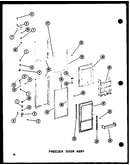 Freezer door assy (sri19c-g/p73900-5wg) (sri19c-a/p73900-5wa) (sri19c-c/p73900-5wc) (sri19c-l/p73900-5wl) (sri19c/p73900-5w) (sdi22c-c/p73900-6wc) (sdi22c/p73900-6w) (sdi22c-a/p73900-6wa) (sdi22c-l/p73900-6wl) (sdi22c-g/p73900-6wg) (sdi25c-c/p73900-7wc) (