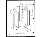 Amana SRI19C-P73320-54W refrigerator door assy (sri19c-g/p73900-5wg) (sri19c-a/p73900-5wa) (sri19c-c/p73900-5wc) (sri19c-l/p73900-5wl) (sri19c/p73900-5w) (sdi22c-c/p73900-6wc) (sdi22c/p73900-6w) (sdi22c-a/p73900-6wa) (sdi22c-l/p73900-6wl) (sdi22c-g/p73900-6wg) (sdi25c-c/p73900-7 diagram