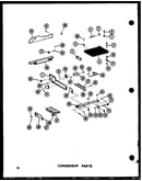 Condensor parts (sri19c-g/p73900-5wg) (sri19c-a/p73900-5wa) (sri19c-c/p73900-5wc) (sri19c-l/p73900-5wl) (sri19c/p73900-5w) (sdi22c-c/p73900-6wc) (sdi22c/p73900-6w) (sdi22c-a/p73900-6wa) (sdi22c-l/p73900-6wl) (sdi22c-g/p73900-6wg) (sdi25c-c/p73900-7wc) (sd