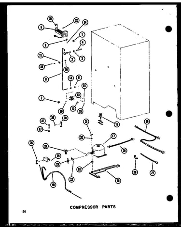 Compressor parts (sri19c-g/p73900-5wg) (sri19c-a/p73900-5wa) (sri19c-c/p73900-5wc) (sri19c-l/p73900-5wl) (sri19c/p73900-5w) (sdi22c-c/p73900-6wc) (sdi22c/p73900-6w) (sdi22c-a/p73900-6wa) (sdi22c-l/p73900-6wl) (sdi22c-g/p73900-6wg) (sdi25c-c/p73900-7wc) (s