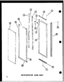 Refrigerator door assy