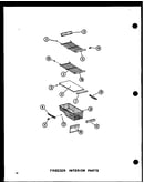 Freezer interior parts