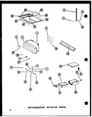Refrigerator interior parts