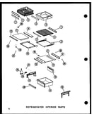Refrigerator interior parts