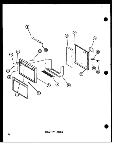 Cavity assy