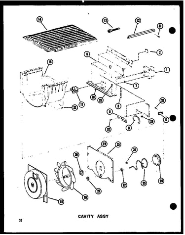 Cavity assy