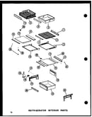Refrigerator interior parts