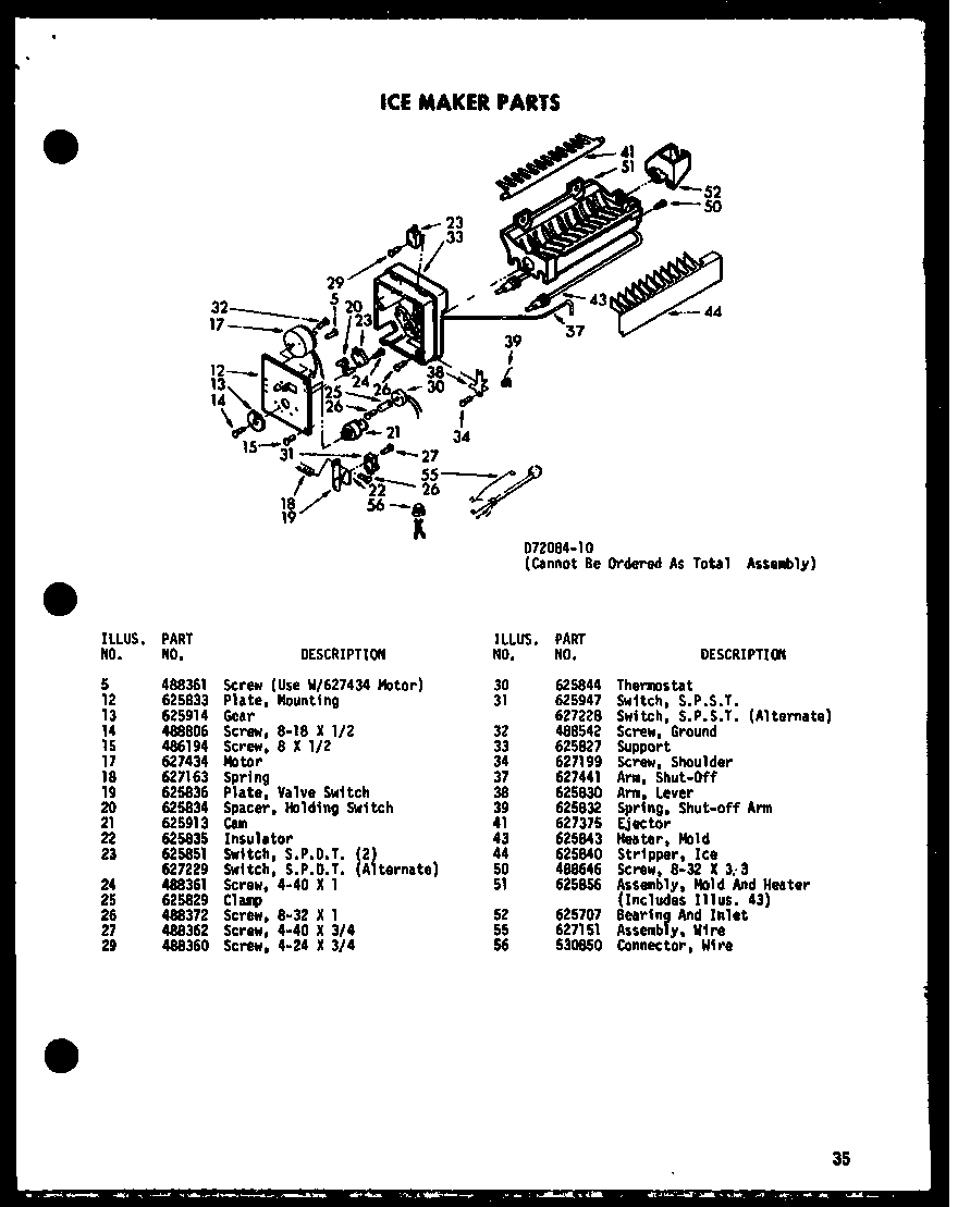 ICE MAKER PARTS (SRI19E-C/P74100-5WC) (SRI19E-A/P74100-5WA) (SRI19E-G/P74100-5WG) (SRI19E/P74100-5W) (SRI19E-L/P74100-5WL) (SDI22E-C/P74100-6WC) (SDI22E/P74100-6W) (SDI22E-A/P74100-6WA) (SDI22E-L/P74100-6WL) (SDI22E-G/P74100-6WG) (SDI25E-G/P74100-7WG) (SD